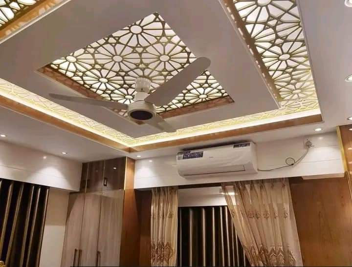 Gypsum False Ceiling CNC Design